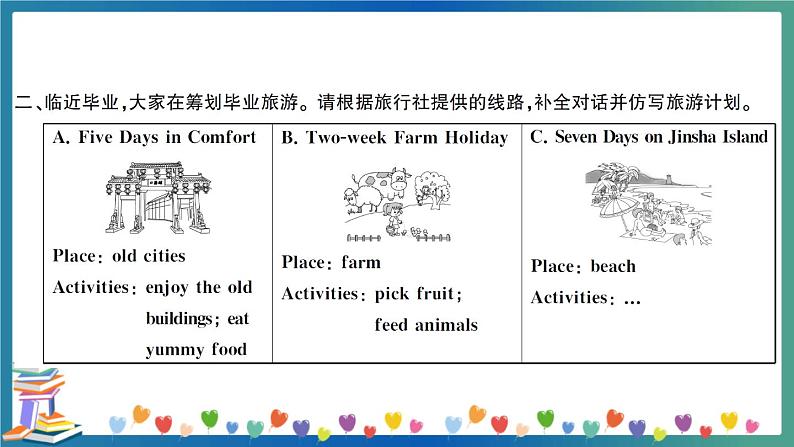 小升初英语 书面表达 专项练习+答案+试题讲解PPT04