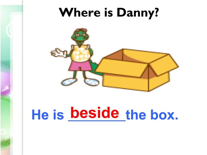 冀教版(三年级起点)Unit1Lesson5WhereisDanny(课件) 英语四年级下册第6页