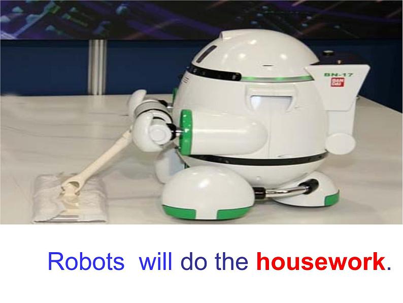 外研版(三起)四下Module 3《Unit 1 Robots will do everything》ppt课件4第8页