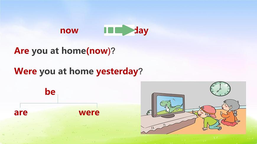 外研四下-M6-Unit 1 Were you at home yesterday？課件PPT第8頁