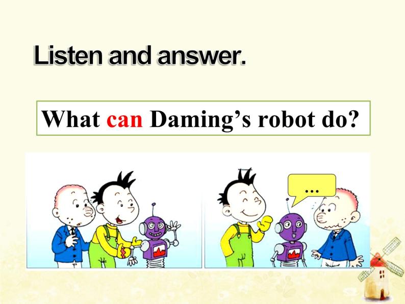 Module3 Robots will do everything课件 外研版（三起）小学英语四下08