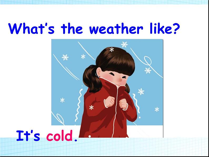 人教PEP版(三年级起点)英语四年级下册-03Unit 3 Weather-课件03第6页