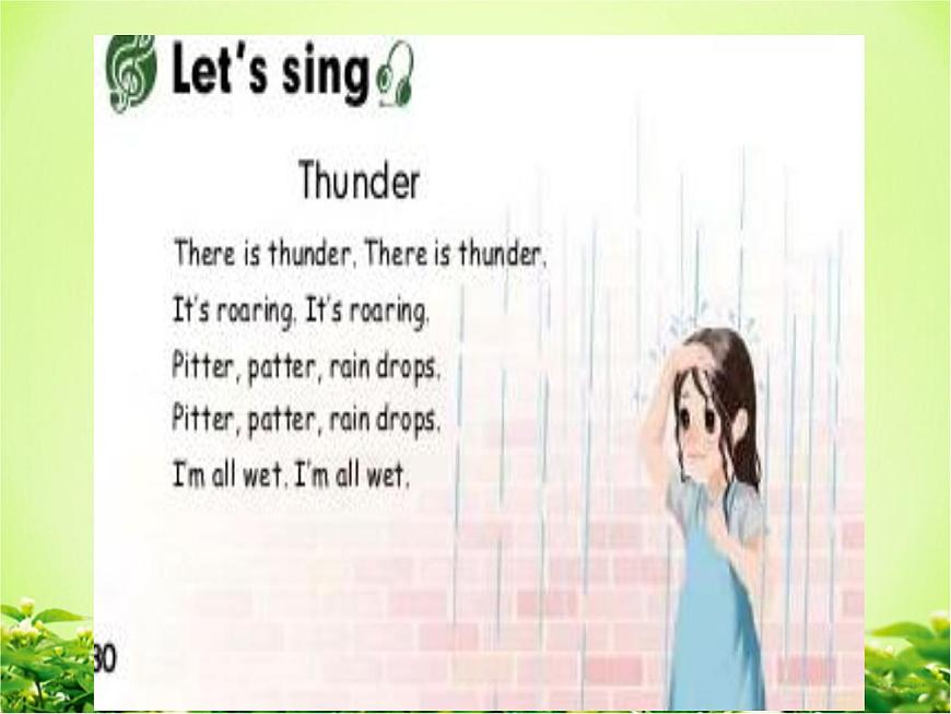 人教PEP版(三年級(jí)起點(diǎn))英語四年級(jí)下冊(cè)-03Unit 3 Weather-課件07第5頁
