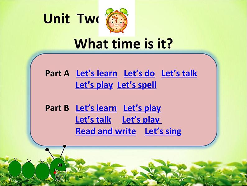 人教PEP版(三年级起点)英语四年级下册-02Unit 2 What time is it?-课件0401