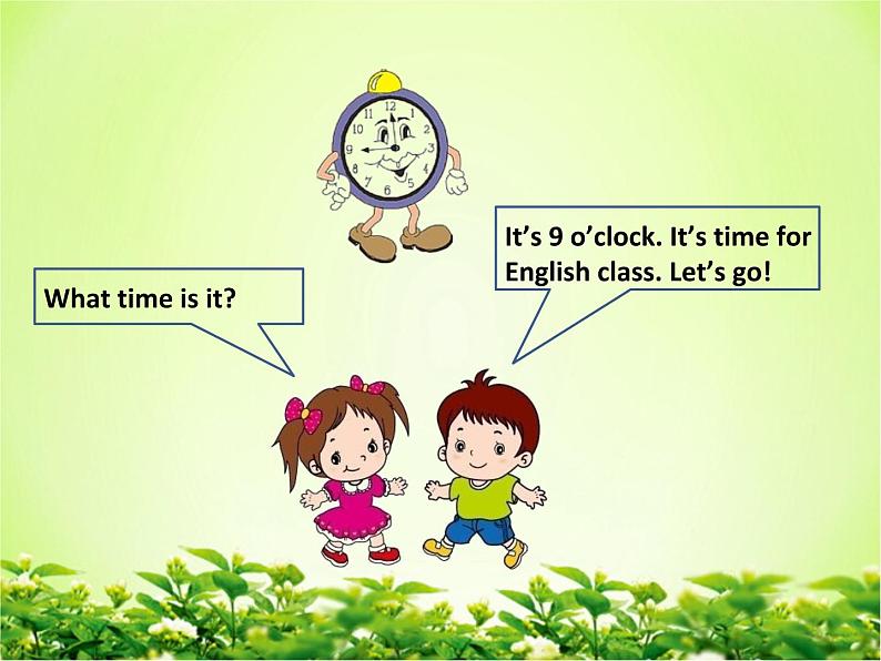 人教PEP版(三年级起点)英语四年级下册-02Unit 2 What time is it?-课件0404