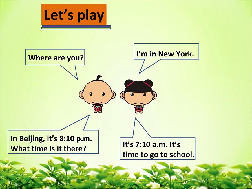 人教PEP版（三年級(jí)起點(diǎn)）英語四年級(jí)下冊-02Unit 2 What time is it？-課件04第8頁