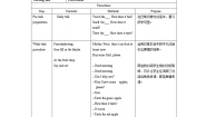 小学英语牛津上海版三年级下册unit 3 Tasting and smelling教案设计