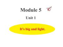 2021学年Module 5模块综合与测试评课课件ppt