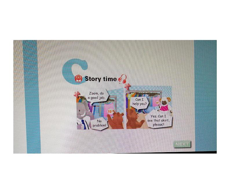 Unit6shoppingCstorytime(课件) 英语四年级下册第4页