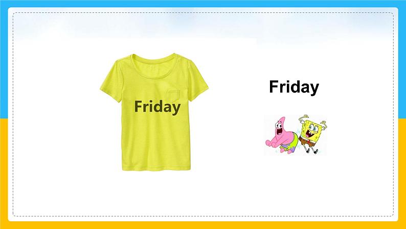 Unit 6 My Week Lesson 3课件第7页