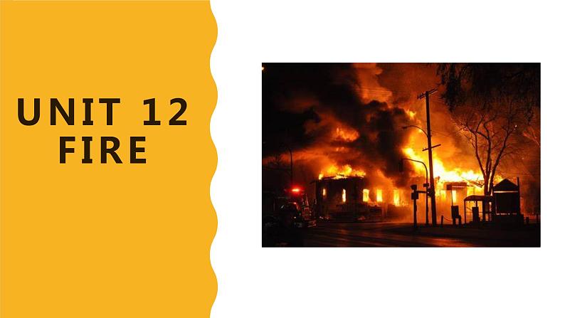UNIT 12 FIRE第1页