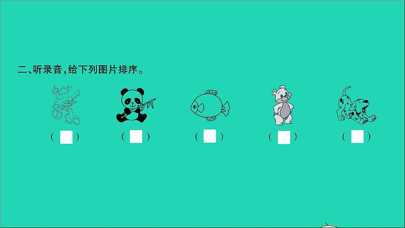 外研版六年级英语上册Module7听力训练习题课件03