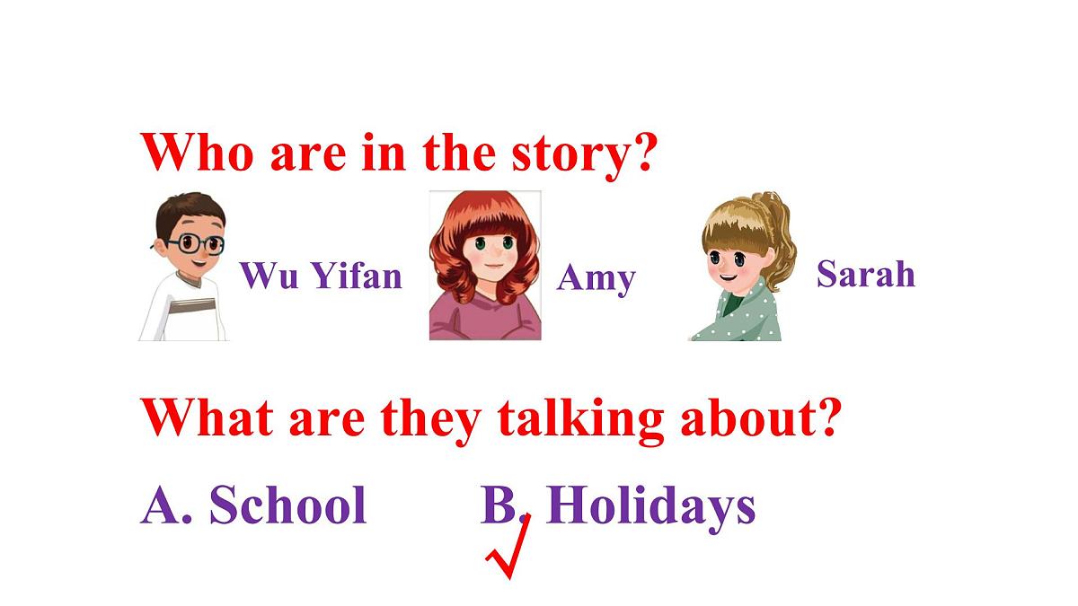 Unit 3 Part B Let’s talk 课件-2021-2022学年人教PEP版英语 六年级下册第3页