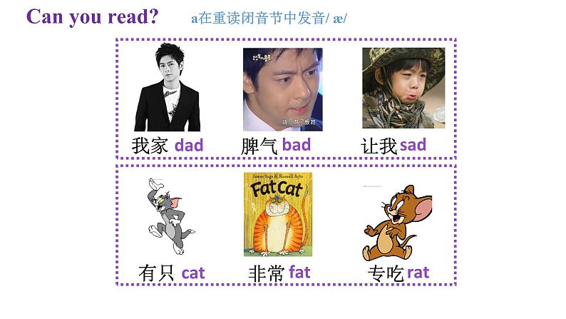 Unit 1 理解【a】的发音规律 Part C Let's spell 课件-2021-2022学年人教PEP版英语 三年级下册04