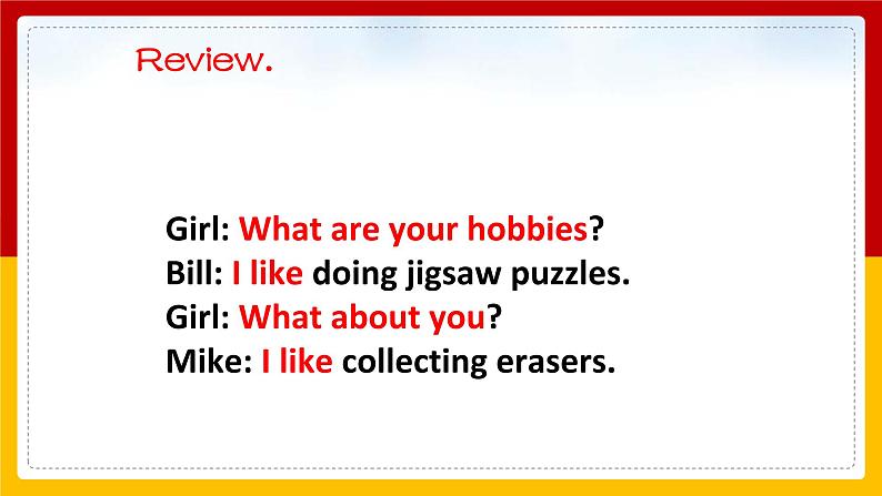 Unit 4 Hobbies Lesson 3课件第5页