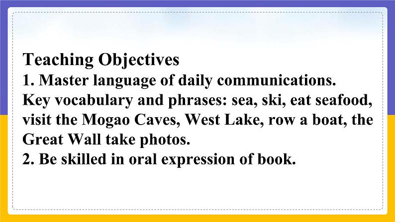Unit 3 Travel Plans Lesson 1 课件第2页