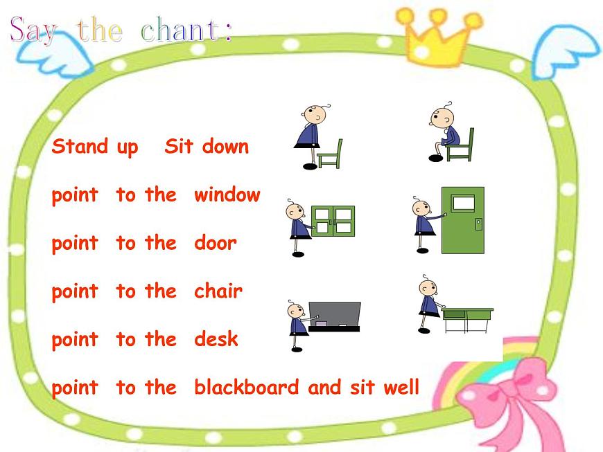 M3U2 Point to the desk課件PPT第4頁