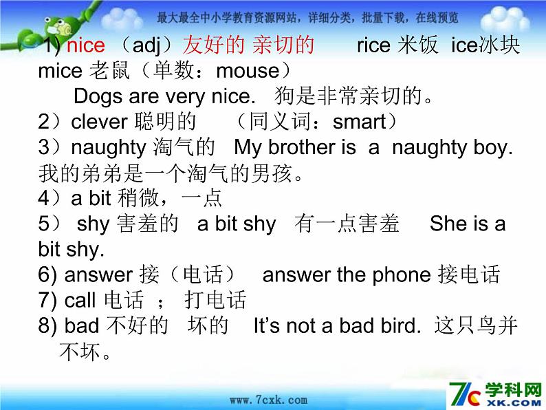 外研版(三起)四下Module 1《Unit 1 She’s a nice teacher》ppt课件2第2页