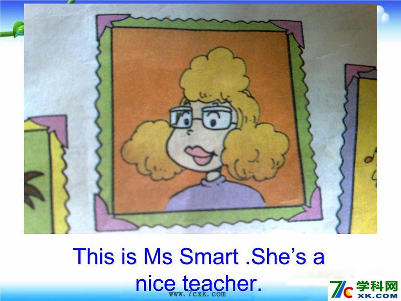外研版(三起)四下Module 1《Unit 1 She’s a nice teacher》ppt课件2第8页