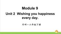 外研版 (三年级起点)六年级下册Unit 2 Wishing you happiness every day.教学课件ppt