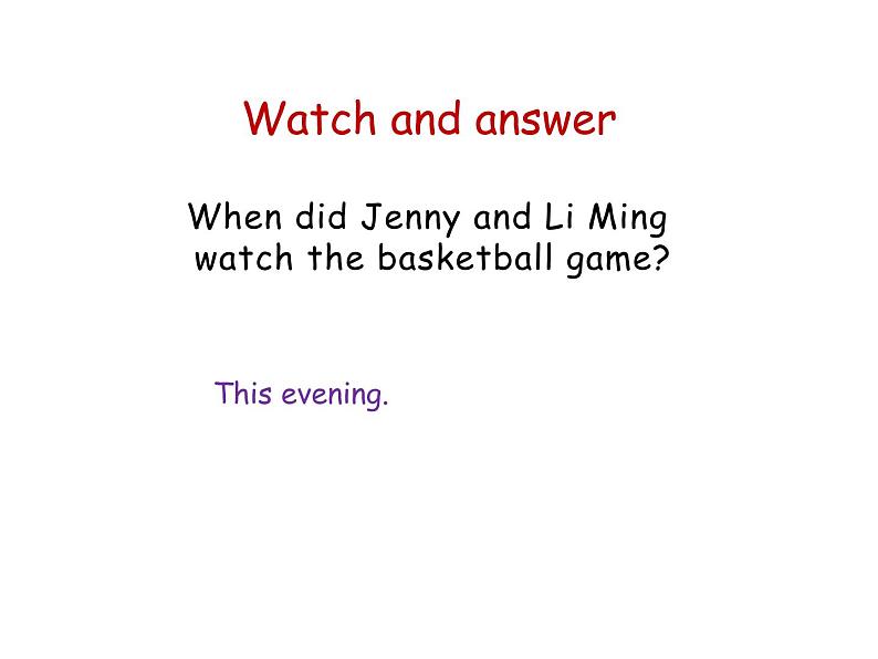 六年级英语下册课件-Lesson 5 A Basketball Game(5)-冀教版06