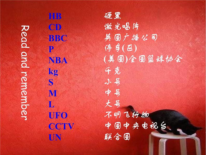 人教新起点小学英语一年级上册《Revision 2》PPT课件 (1)第4页
