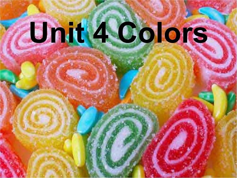 北师大【一起】小学英语一上册《Unit 4 colors》PPT课件 (3)第2页