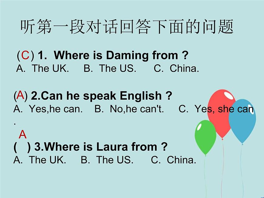 六年級(jí)英語上冊(cè)課件-Module 5 Unit 1 Can you be my Chinese pen friend（3）-外研版（三起）第4頁