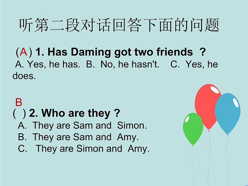 六年級(jí)英語上冊(cè)課件-Module 5 Unit 1 Can you be my Chinese pen friend（3）-外研版（三起）第6頁
