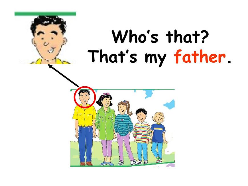 北師大【一起】小學(xué)英語(yǔ)二上冊(cè)《Unit 4 Ann’s family》PPT課件 (1)第4頁(yè)