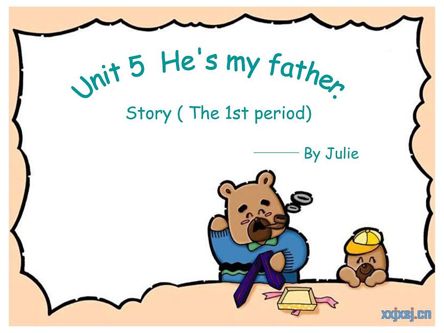 北師大【一起】小學英語二上冊《Unit 5 He’s my father》PPT課件 (1)第2頁