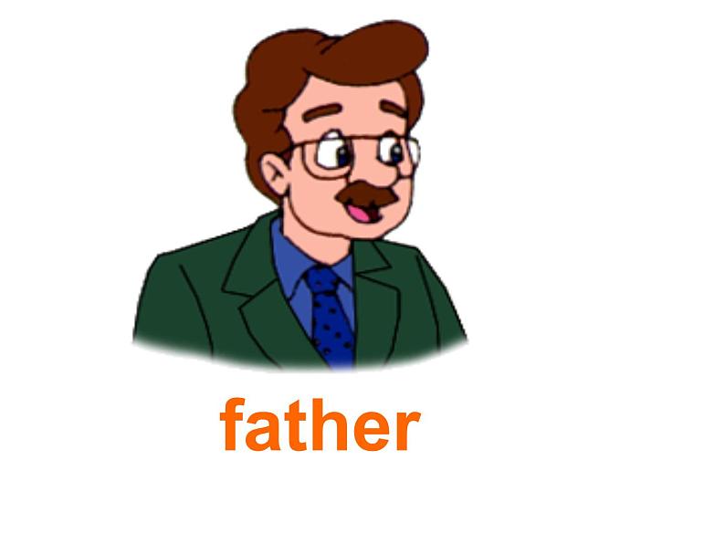 人教新起点小学英语二年级上册《Unit 1 My Family》PPT课件 (3)第7页