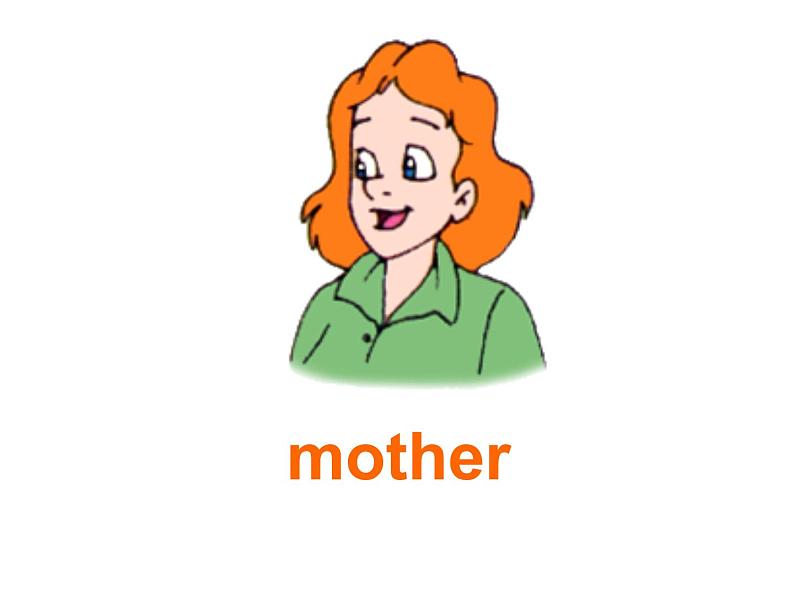 人教新起点小学英语二年级上册《Unit 1 My Family》PPT课件 (3)第8页