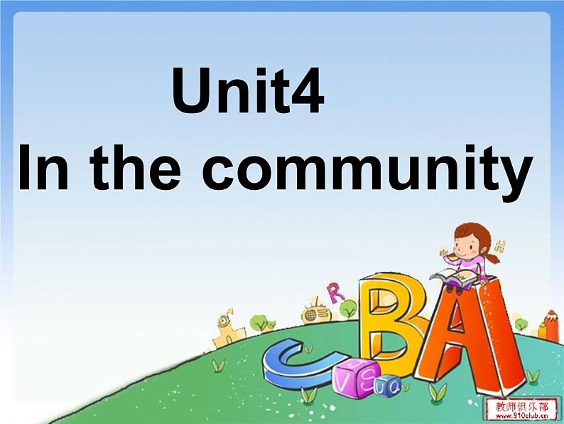 人教新起点小学英语二年级上册《unit 4 In the Community》PPT课件 (1)02