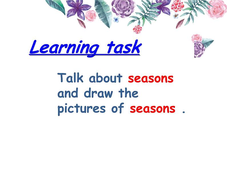 外研版(一年级起点)五年级下册Module 4 Unit 2 My favourite season is spring.(课件)第5页