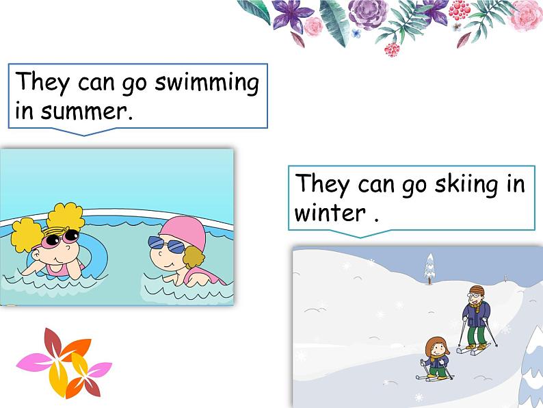 外研版(一年级起点)五年级下册Module 4 Unit 2 My favourite season is spring.(课件)第8页