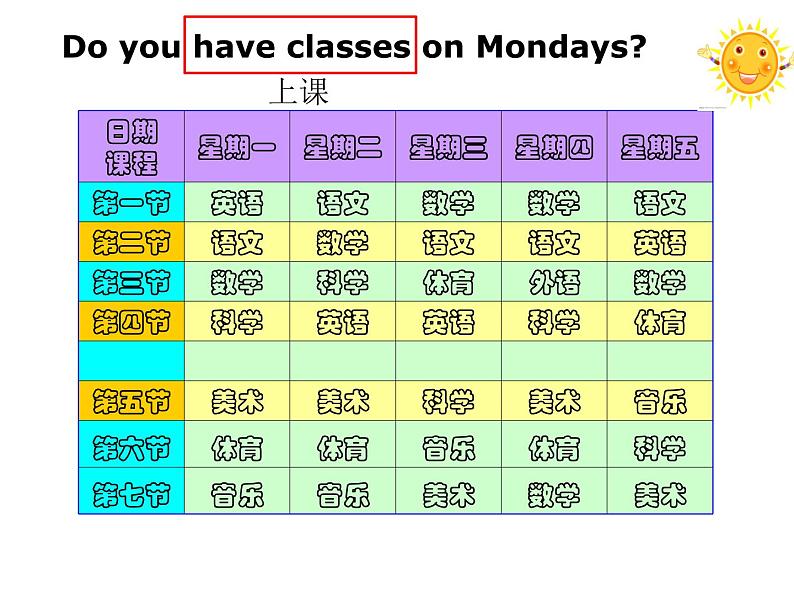 三年级英语下册课件-Module 6 Unit 2 What does Lingling have at school154-外研版(三起)第3页