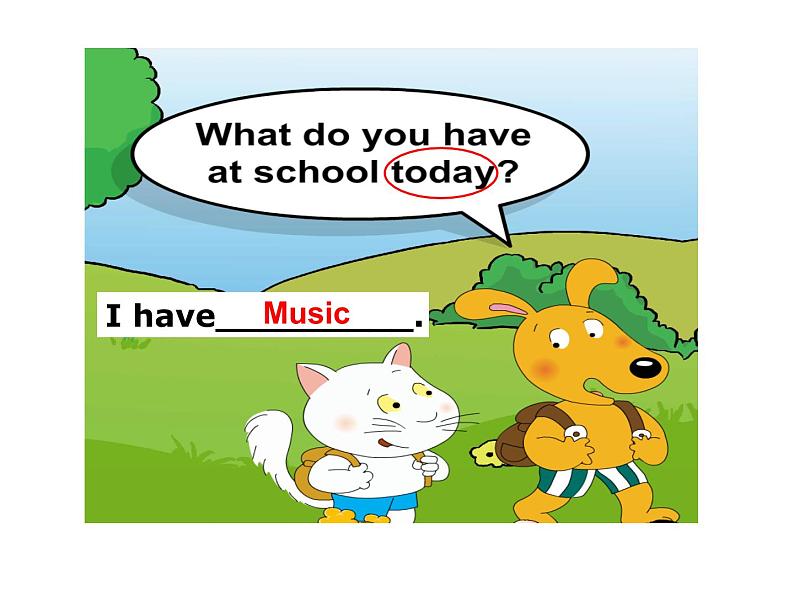 三年级英语下册课件-Module 6 Unit 2 What does Lingling have at school154-外研版(三起)第5页