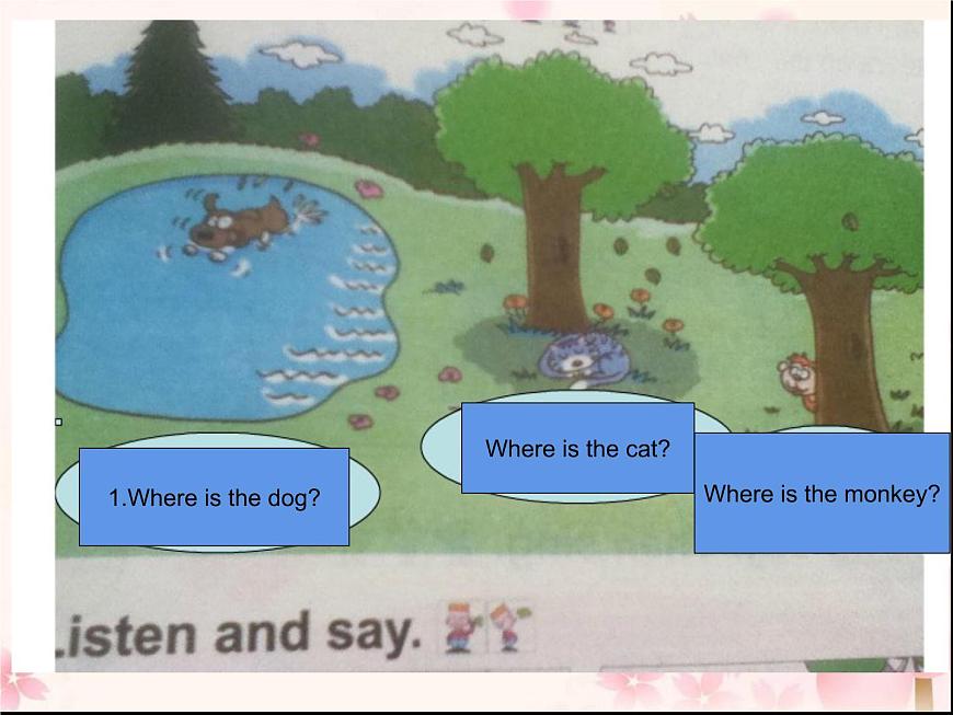 三年級(jí)英語(yǔ)下冊(cè)課件-Module 8 Unit 2 Daming flies a kite in the park-外研版(三起)第4頁(yè)