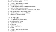 小学沪教版Module 3 Out and aboutUnit 9 Great cities of the world课时练习