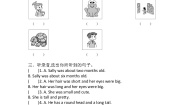 小学英语沪教版六年级上册Module 1 Getting to know each otherUnit 1 Growing up综合训练题