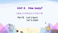 小學(xué)英語(yǔ)人教版 (PEP)三年級(jí)下冊(cè)Unit 6 How many? Part B課堂教學(xué)課件ppt