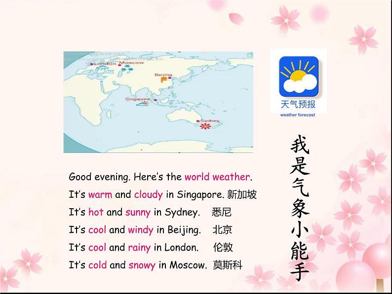三年级英语下册课件-Module 7 Unit 2 It 's warm today270-外研版(三起)第3页