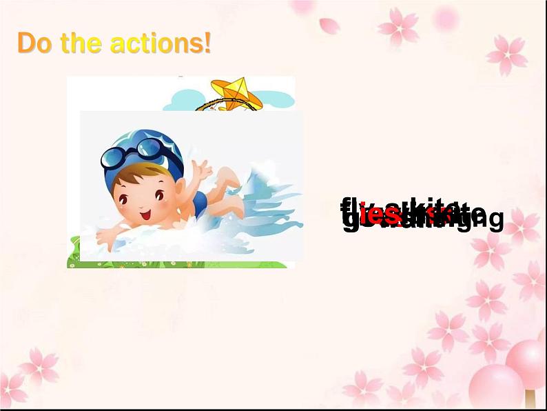三年级英语下册课件-Module 8 Unit 2 Daming flies a kite in the park92-外研版(三起)第4页