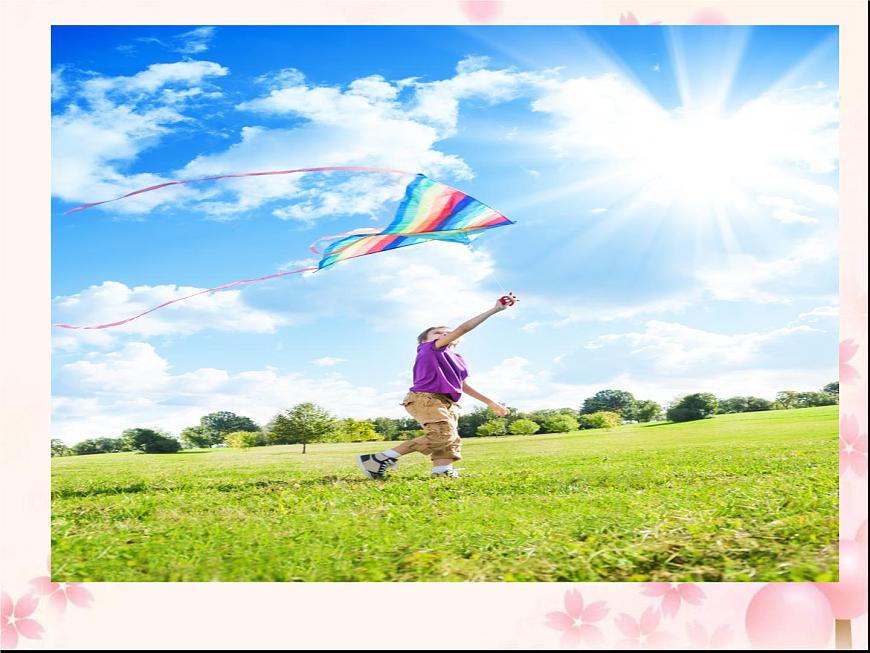 三年級英語下冊課件-Module 8 Unit 2 Daming flies a kite in the park123-外研版(三起)第6頁