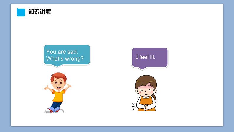 小学英语六年级下册—Lesson 1 I 'm not feeling well(第1课时) 课件(科普版)第7页