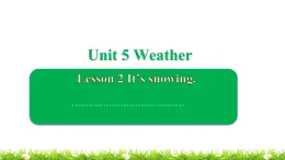 小学英语鲁科版课件pptUnit 5 Lesson 2