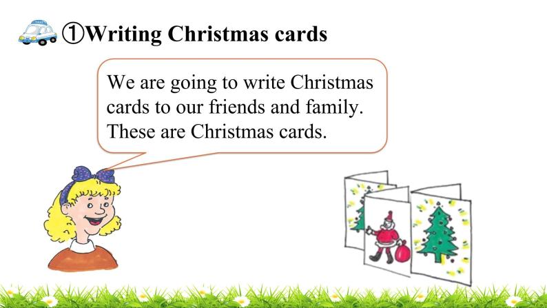 翼教版六上英语教学课件Lesson 21 Christmas Cards04