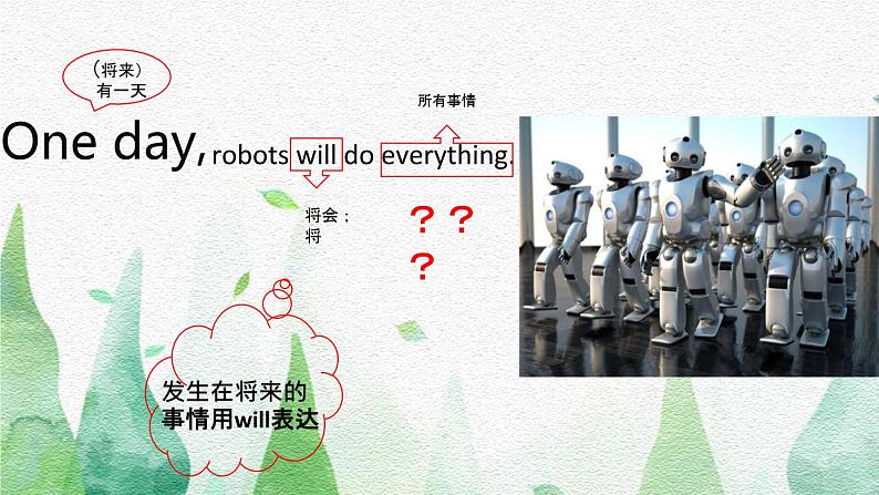 外研版(三起)四年级下Module3Unit1 Robots will do everything.PPT+视频动画07