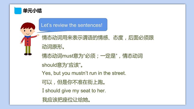 小学英语五年级下册—Lesson 3 单元小结 课件(科普版)第6页